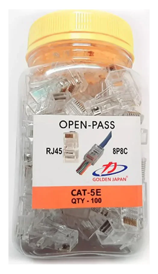 Đầu mạng xuyên thấu Golden Japan Cat5e UTP