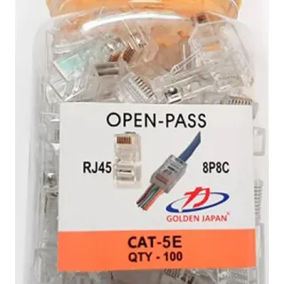 Đầu mạng xuyên thấu Golden Japan Cat5e UTP