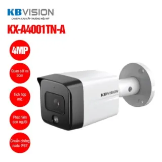 Camera IP thân trụ 4MP KBVISION KX-A4001TN-A