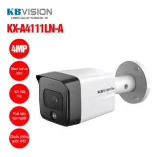 Camera IP thân trụ 4MP KBVISION KX-A4111LN-A