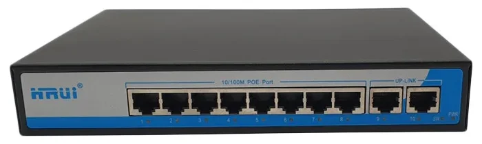 Switch PoE 8 Port HRUI HR901-AF-82N