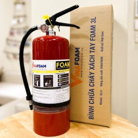 BÌNH CHỮA CHÁY BỌT FOAM 3 LÍT V3F VINAFOAM