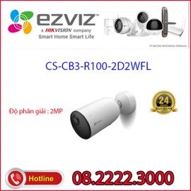 Camera IP Pin sạc hồng ngoại không dây 2.0 Megapixel EZVIZ CS-CB3-R100-2D2WFL + Tấm Pin