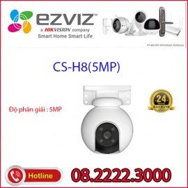 AMERA XOAY WIFI 5MP EZVIZ CÓ MÀU BAN ĐỀM CS-H8-R100-1J5WKFL