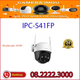 Lắp đặt camera WIFI ngoài trời IMOU IPC-S41FP 4MP