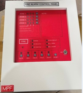 TRUNG TÂM BÁO CHÁY 4 KÊNH BAO GỒM ẮC QUY NHÀN HIỆU: MFP-P4-4L/ TAIWAN