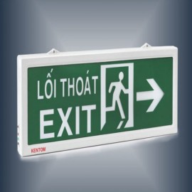 ĐÈN EXIT THOÁT HIỂM KT120/KENTOM 2 MẶT